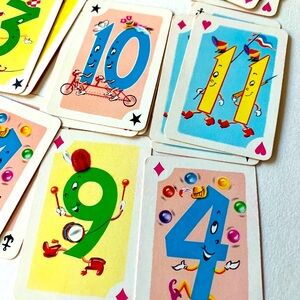 Vintage Crazy 8's Card Game, mini size